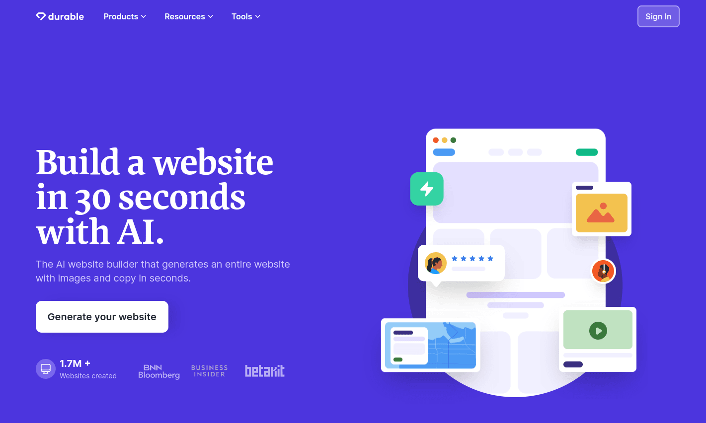 Durable AI: rewolucja w tworzeniu stron internetowych