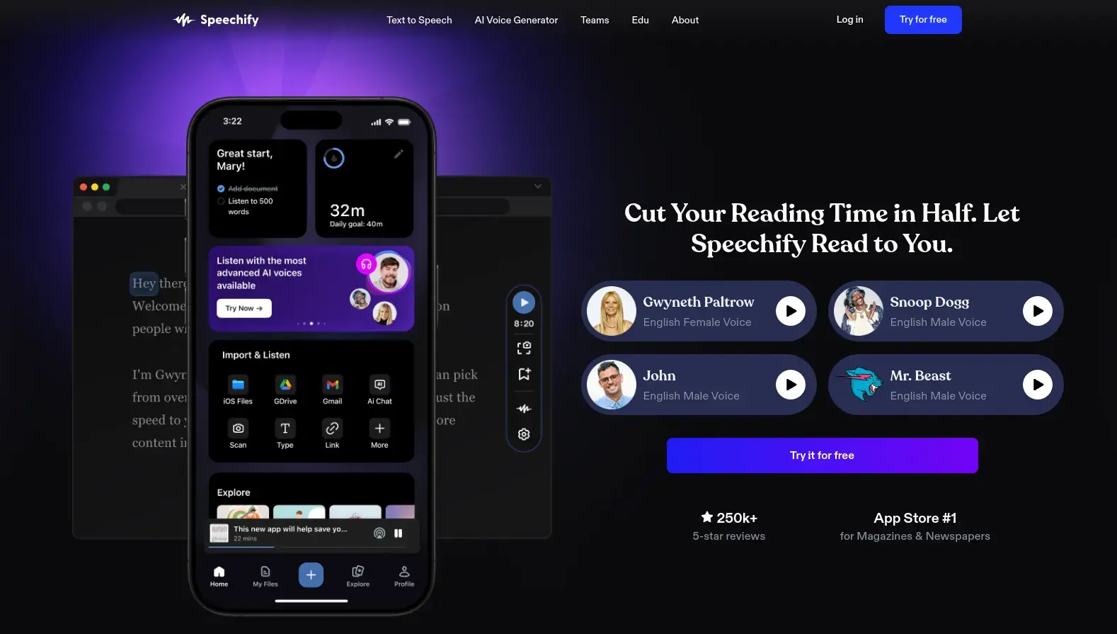 Speechify Voice AI