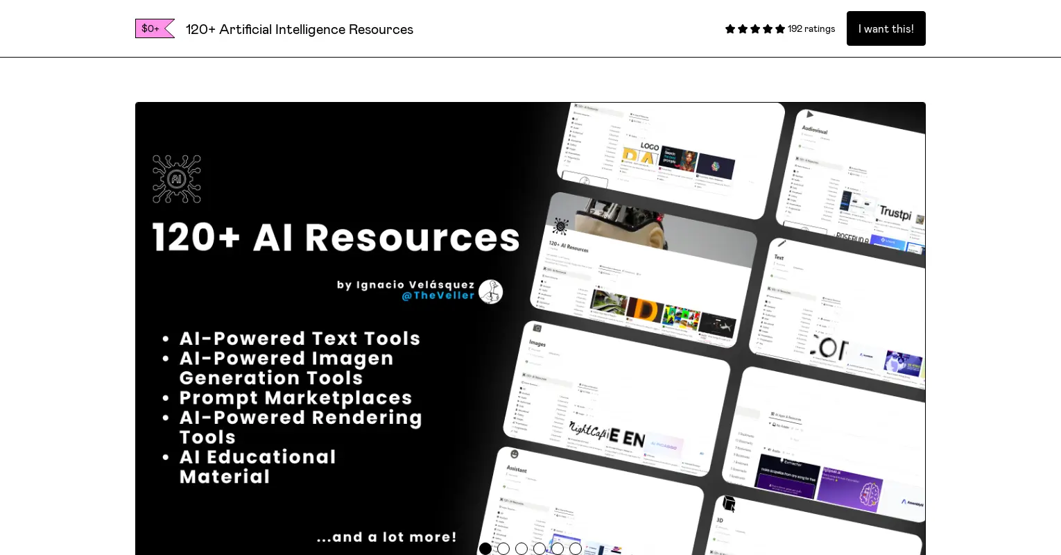 120+ Artificial Intelligence Resources
