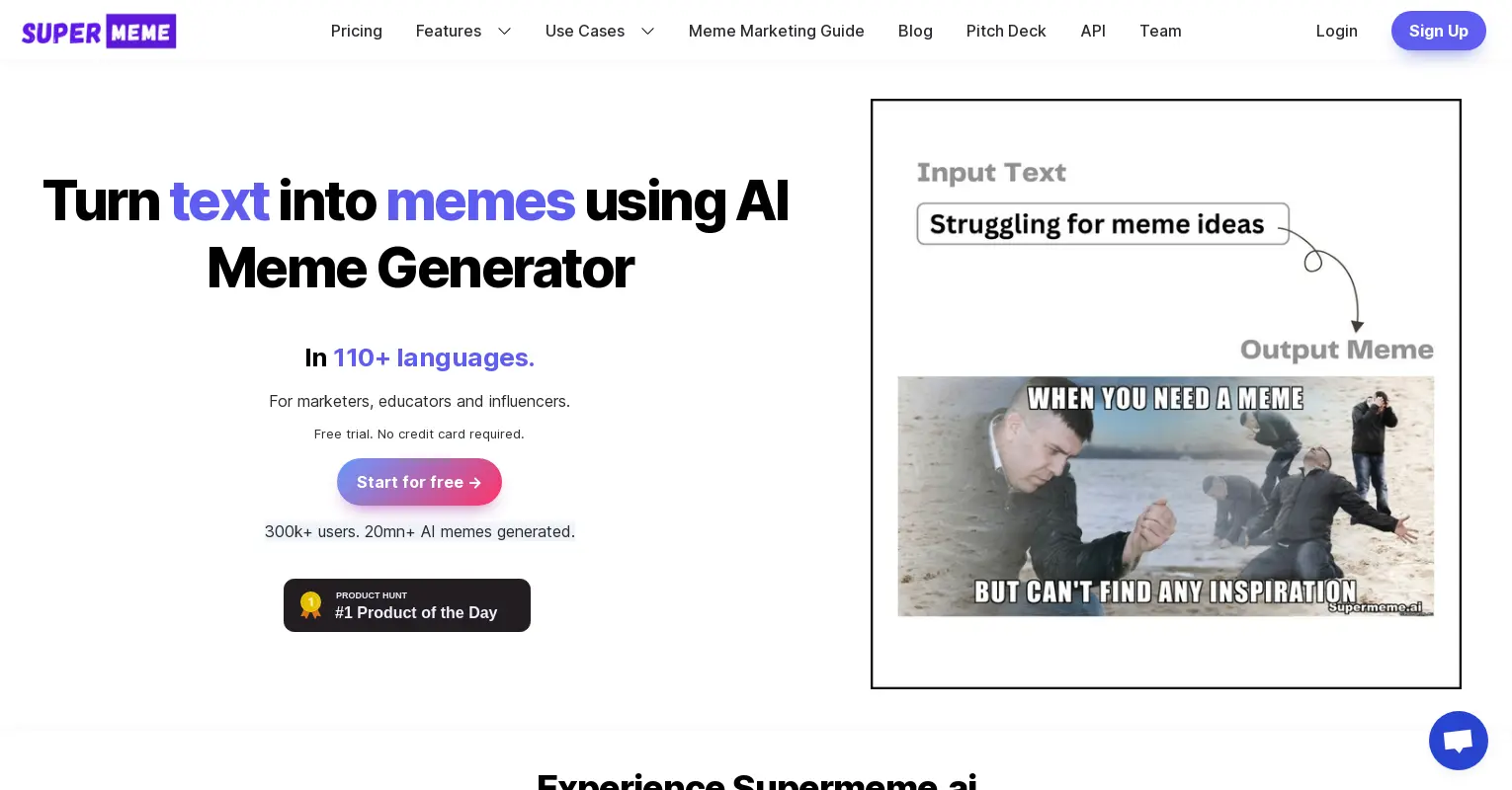 AI meme generator