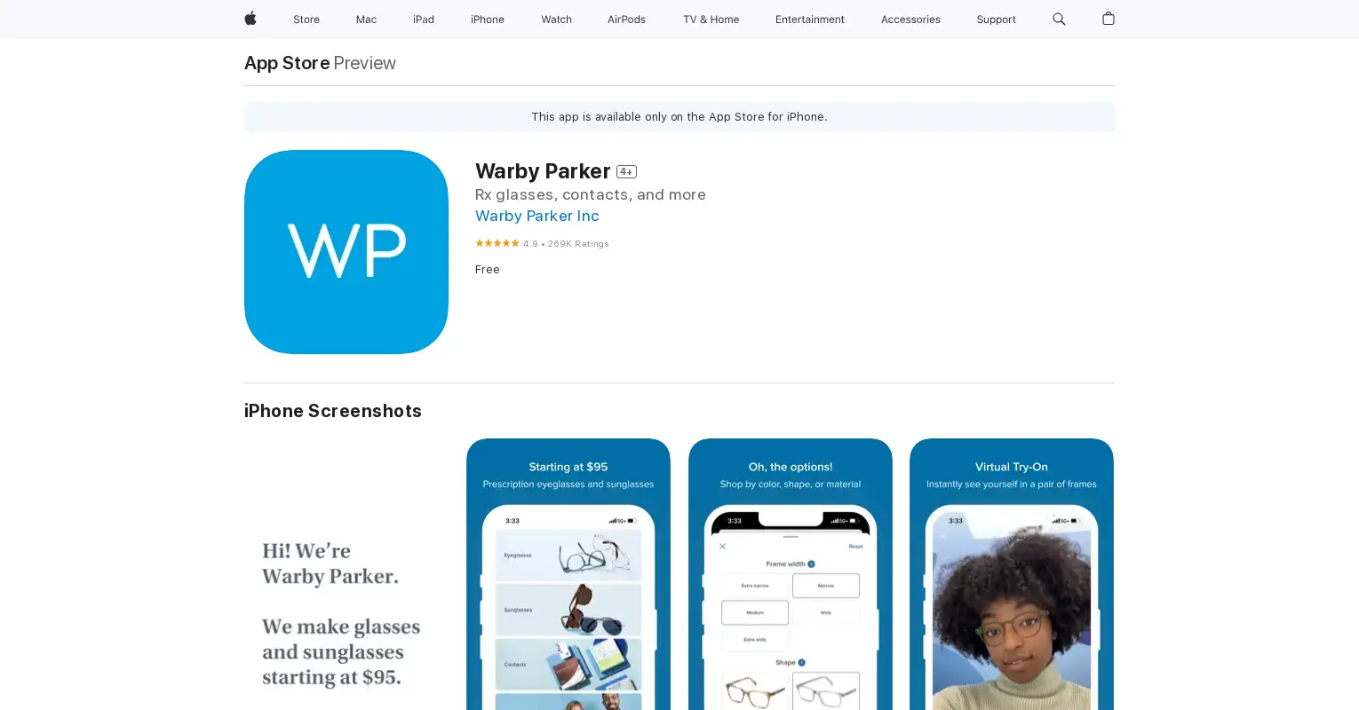 Glasses by Warby Parker