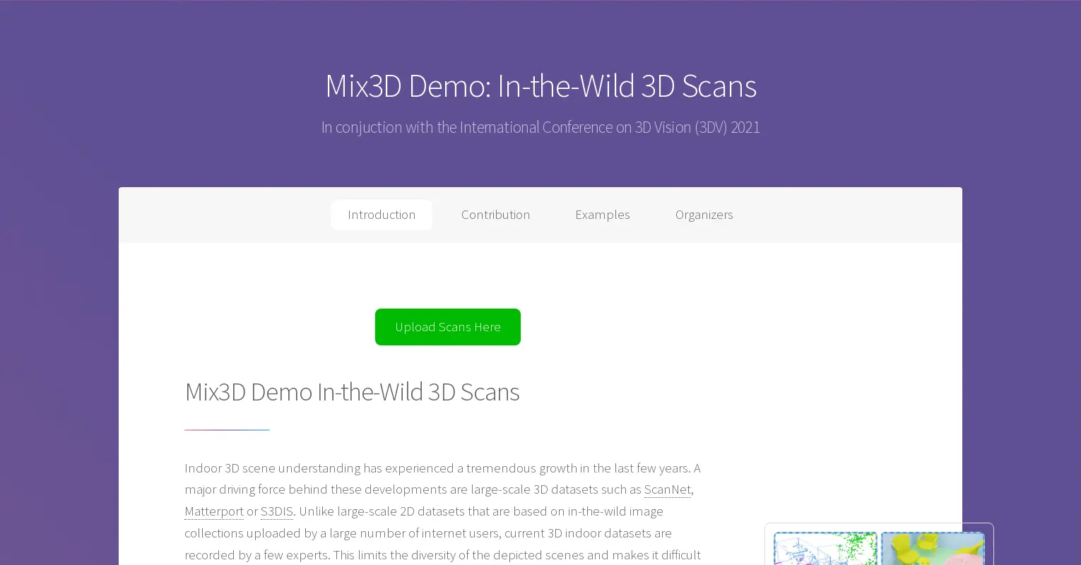 Mix3D Semantic Segmentation