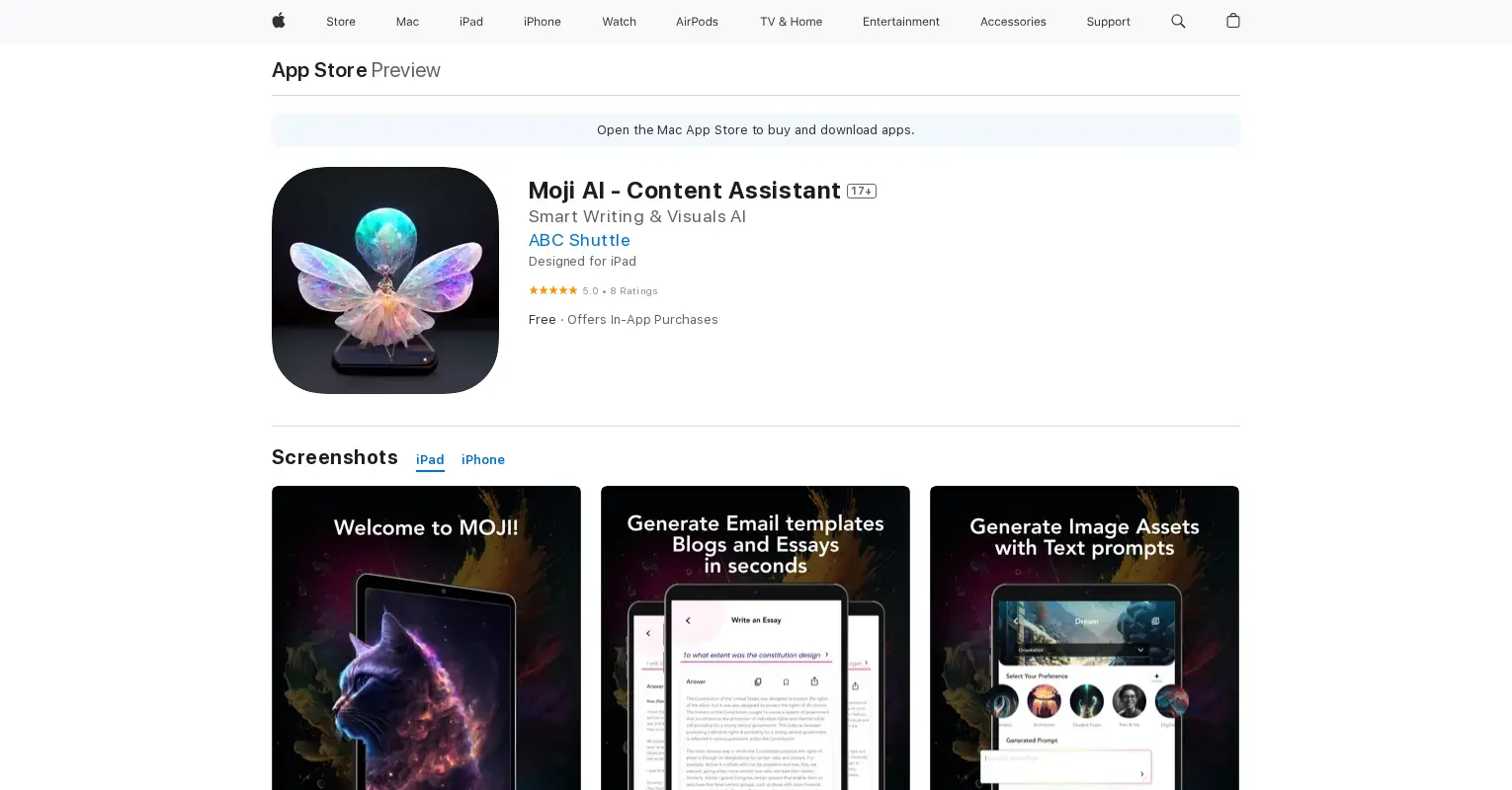 Moji Writing Assistant