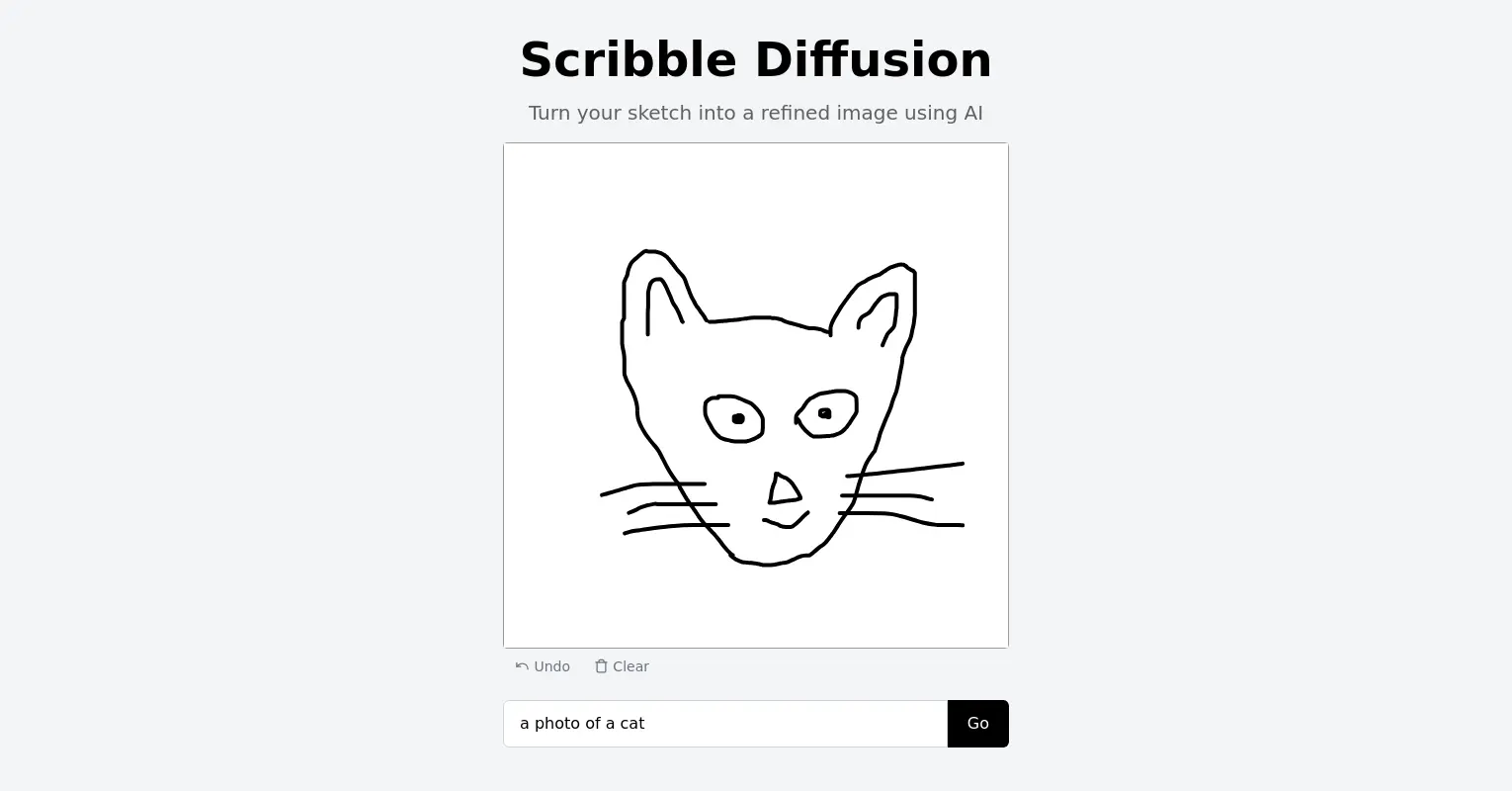 Scribble Diffusion