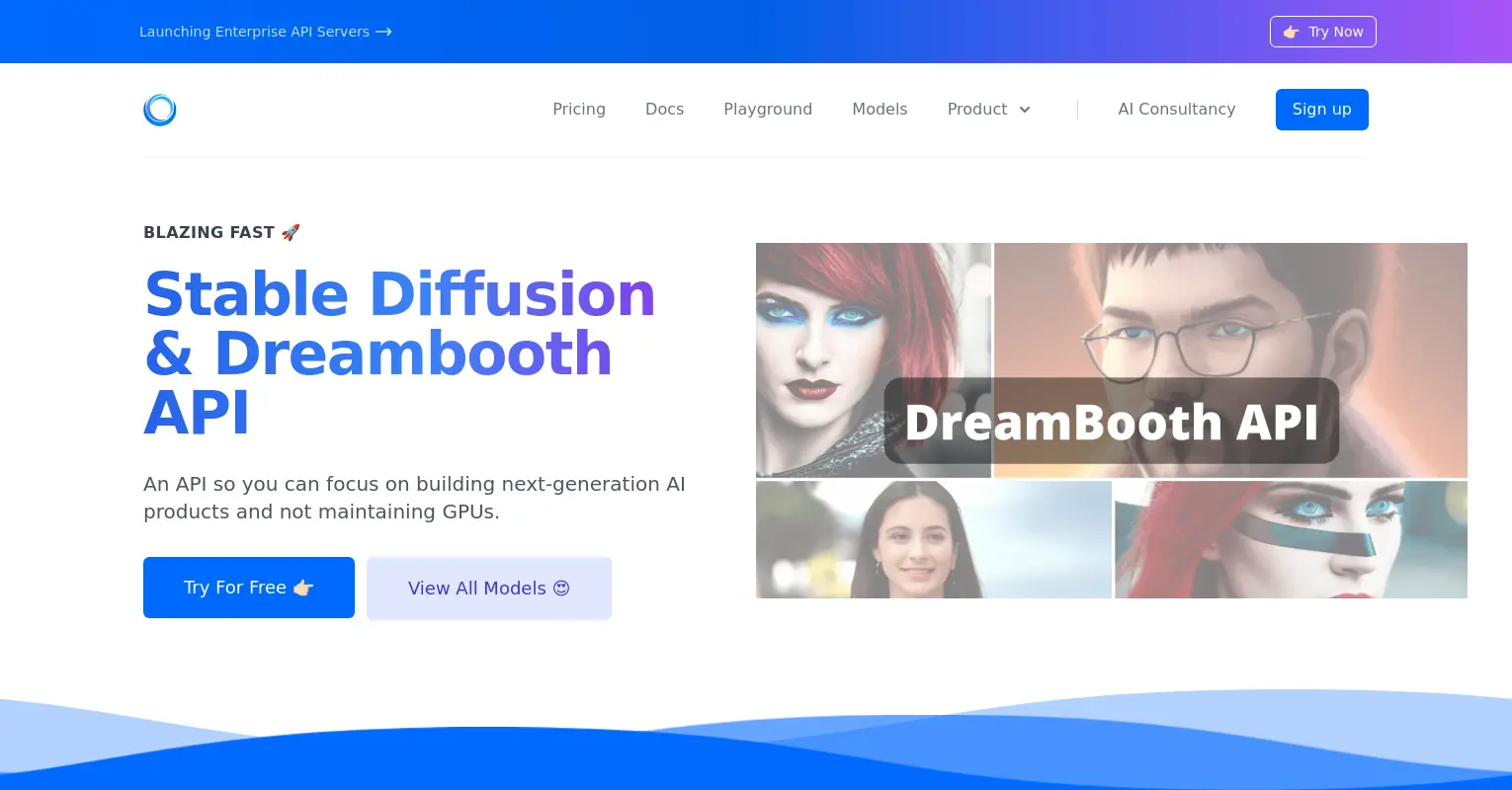 Stable Diffusion & Dreambooth API
