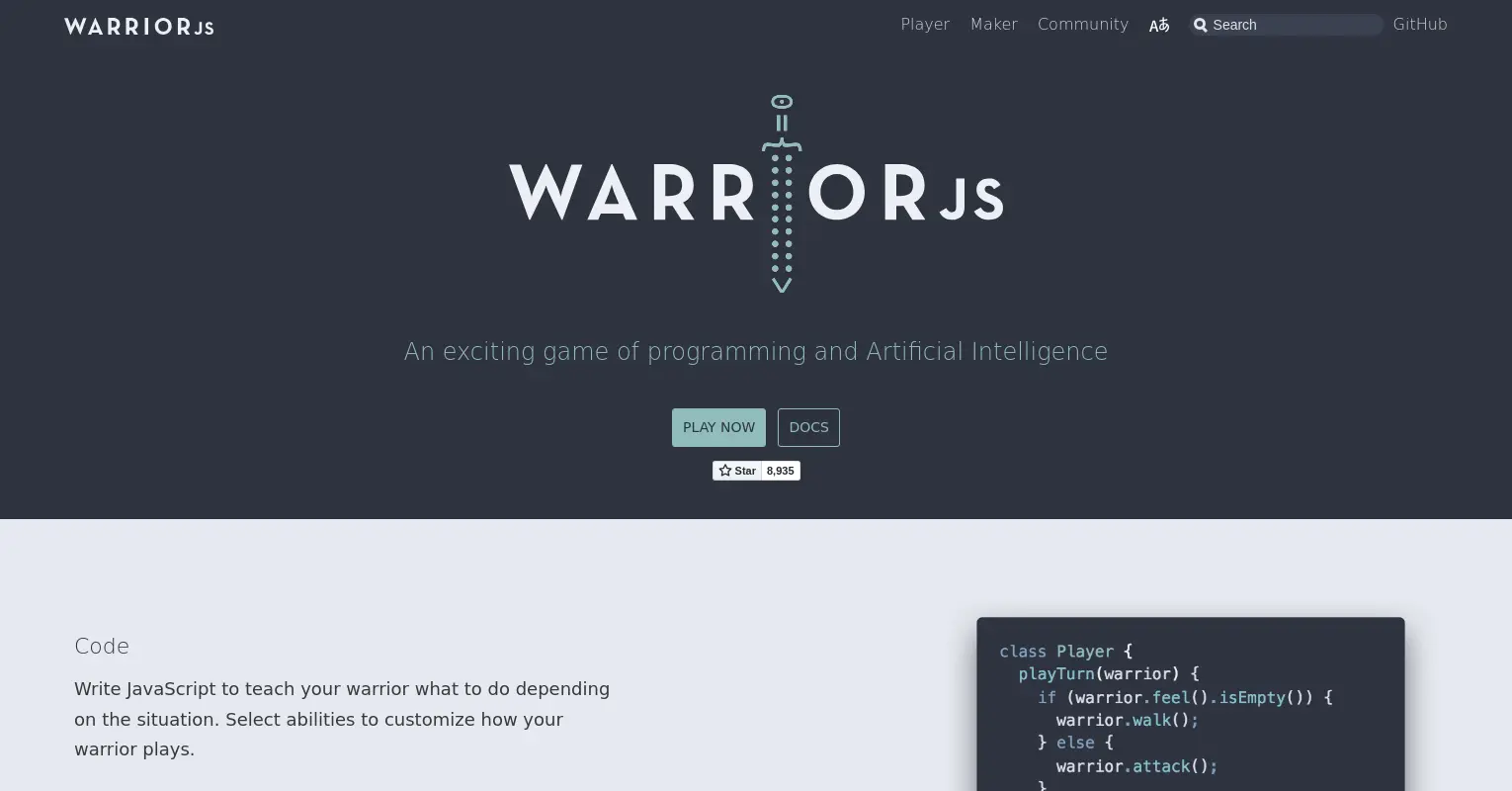 WarriorJS