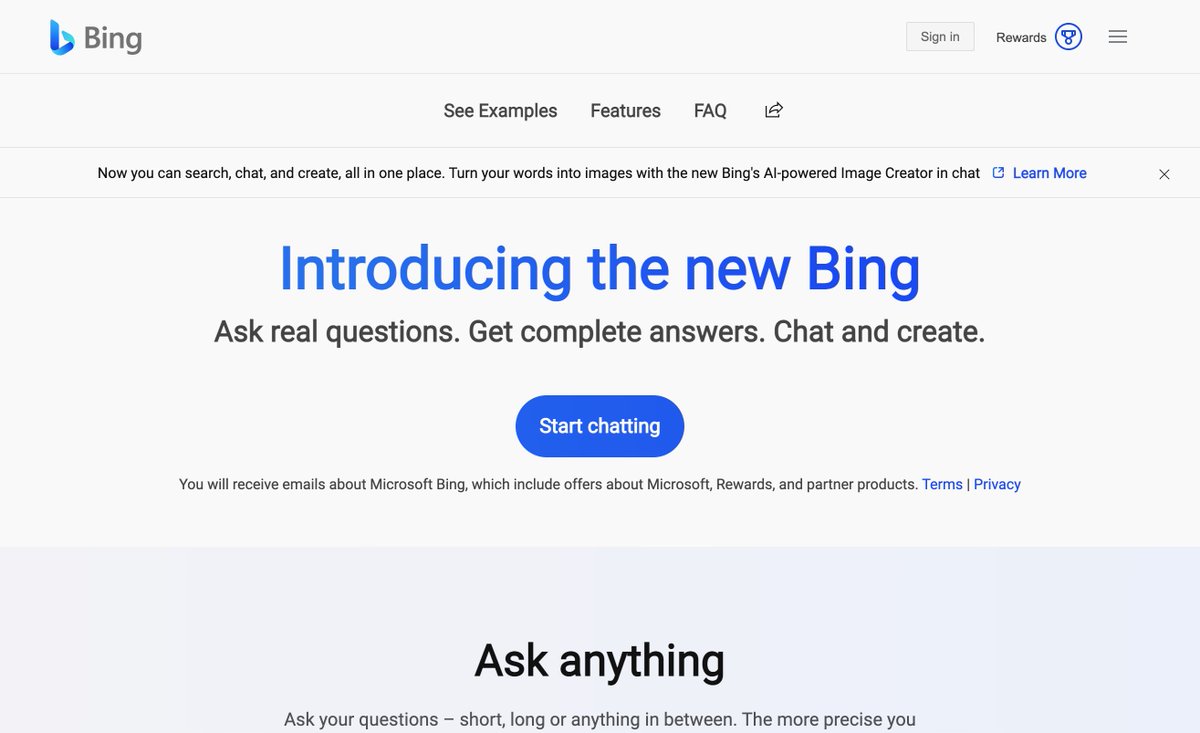 Bing ChatGPT 4