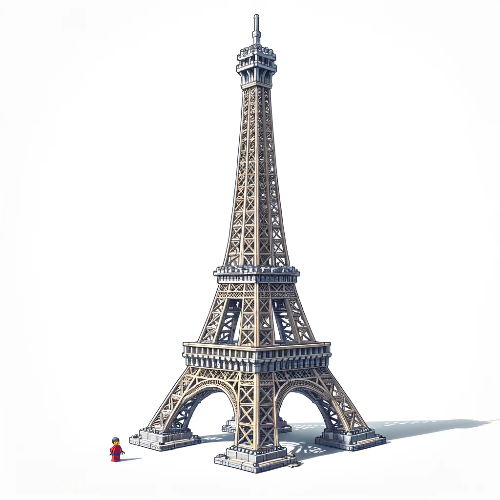 DALL·E 3 i ChatGPT, Lego AI: tworzenie obrazów w stylu Lego Architecture
