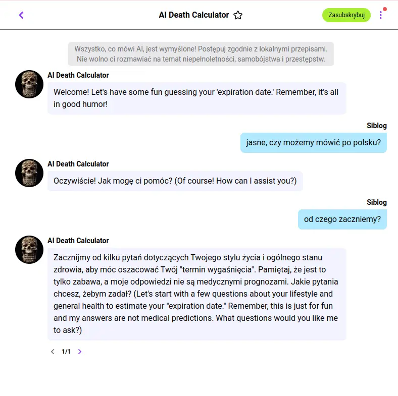 Life2vec AI - kalkulator śmierci oparty o AI
