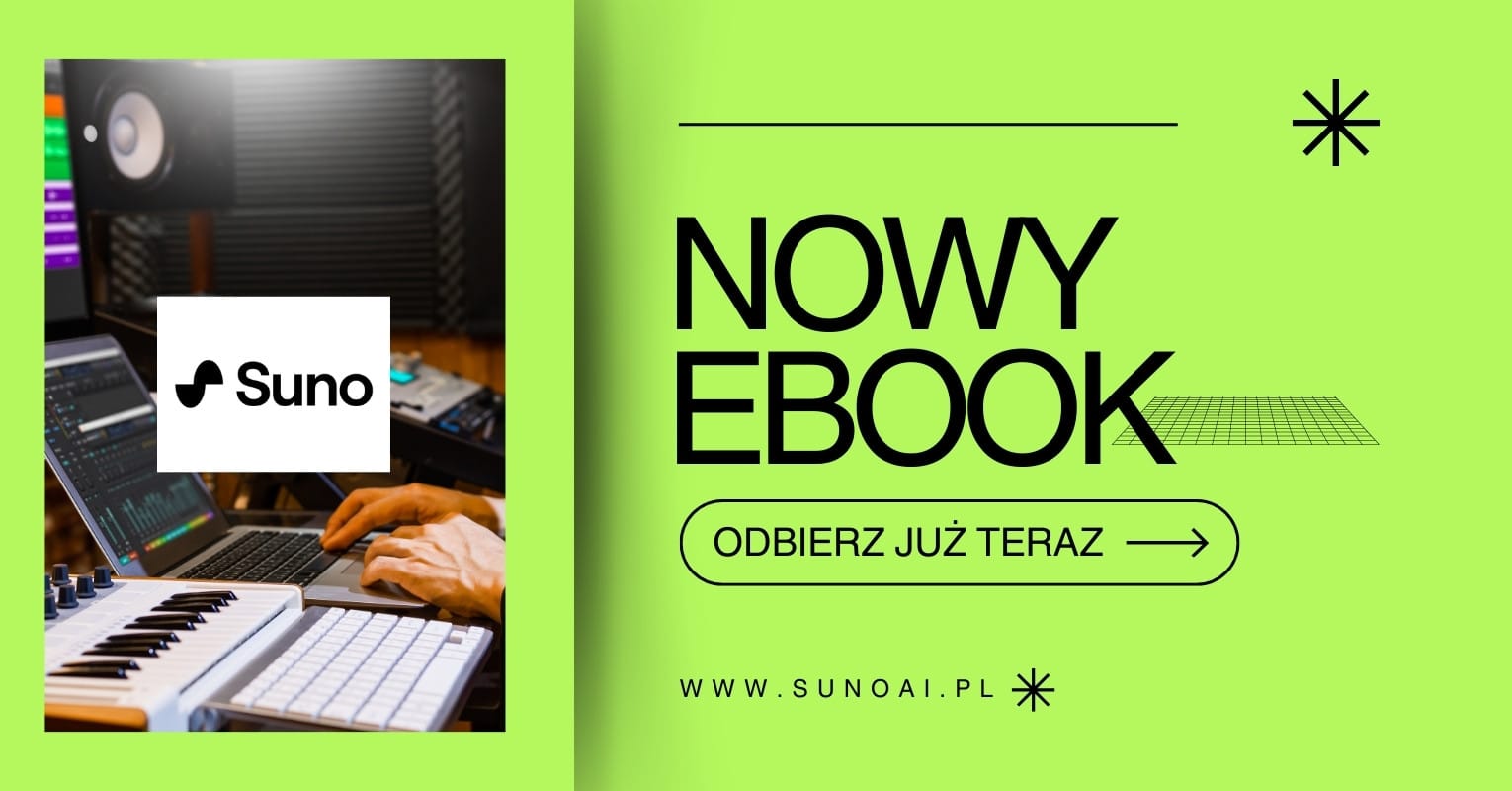 Jak generować muzykę i zarabiać na niej z Suno AI? – Nowy ebook już dostępny!