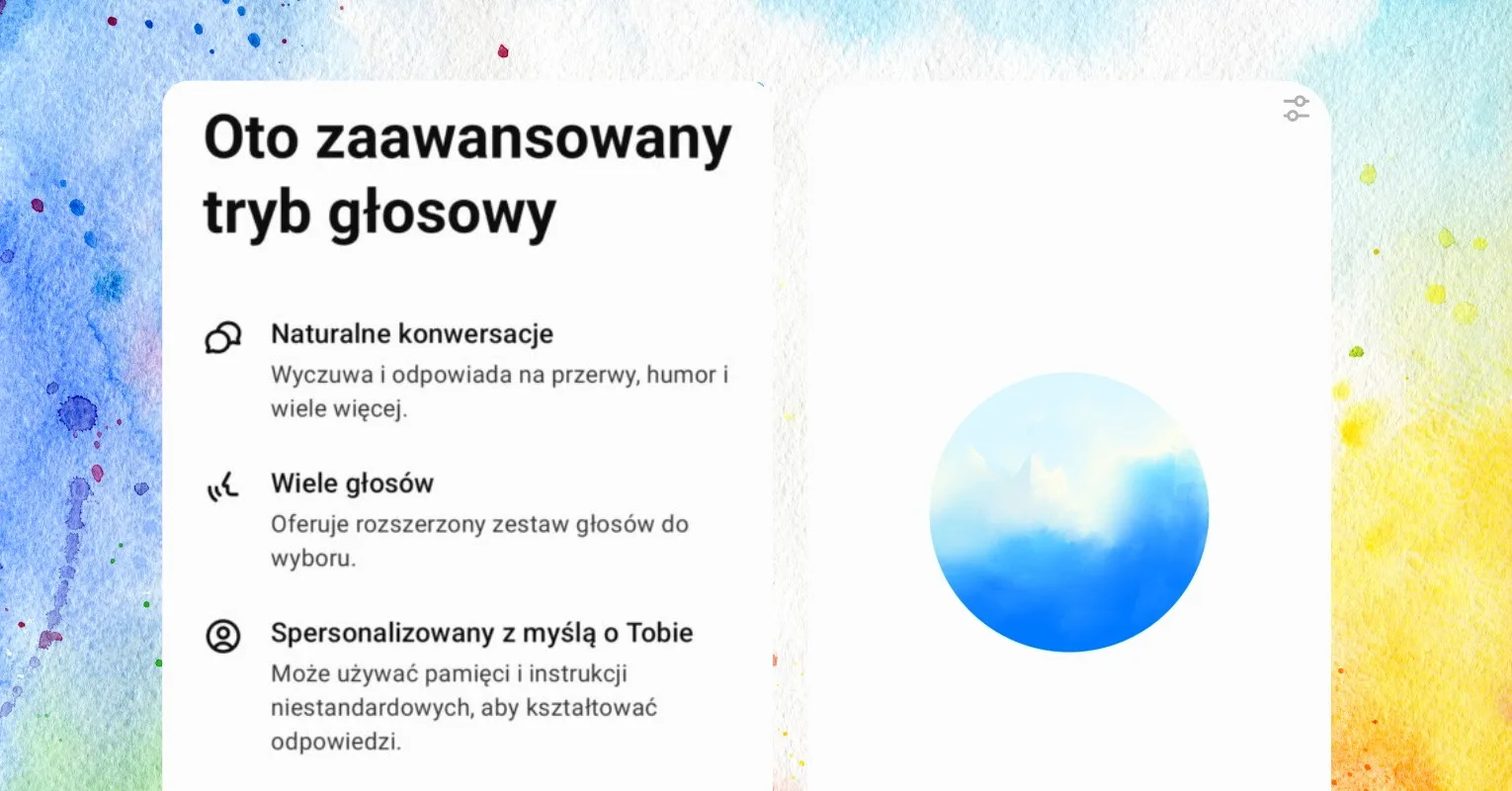 Zaawansowany tryb głosowy ChatGPT dostępny na komputery