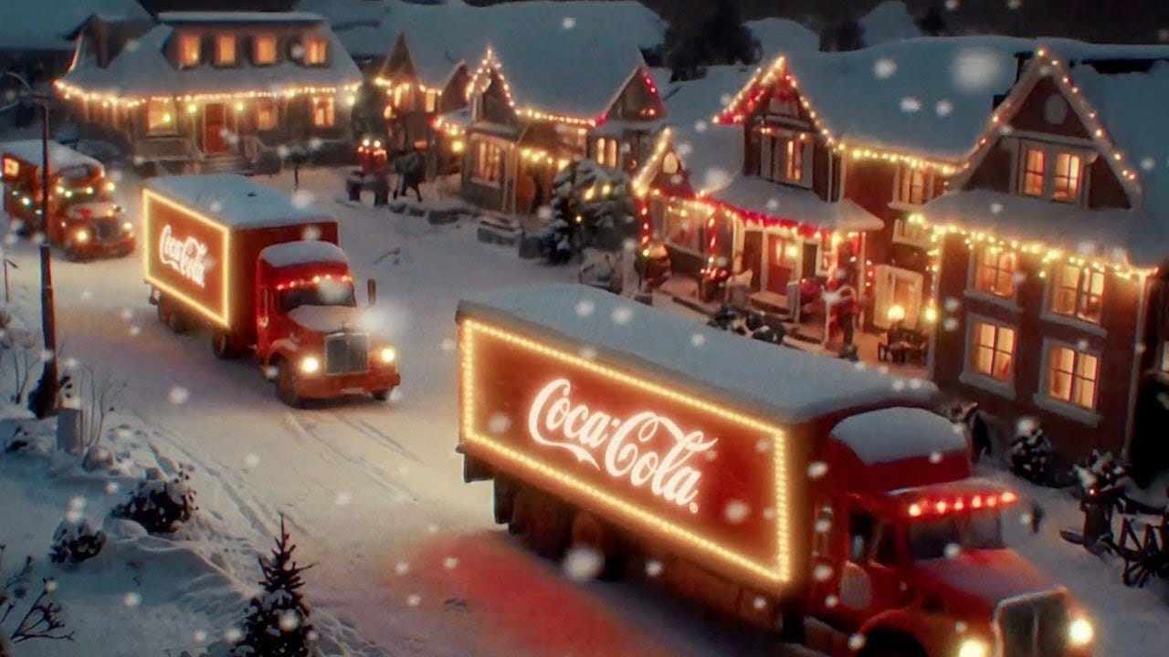 Coca-Cola wypuściła reklamę świąteczną wygenerowaną przez AI