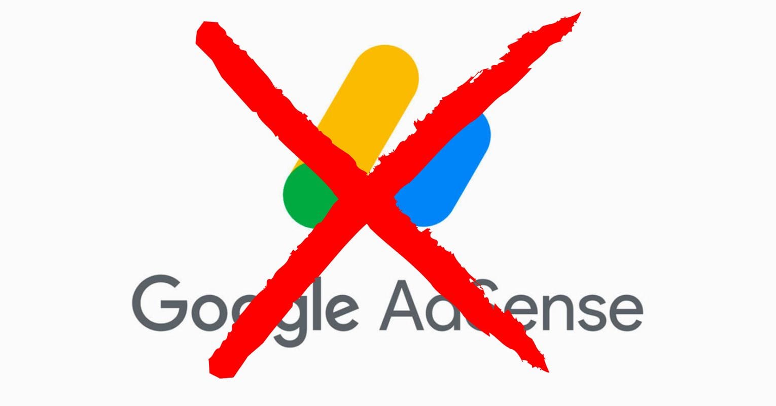 Google AdSense zablokowane na naszej stronie. Owoc kilkuletniej pracy wycięty jednym kliknięciem.