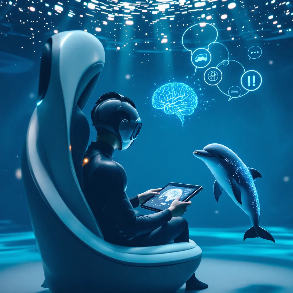 Sztuczna inteligencja a rozmowy z delfinami: początek nowej ery