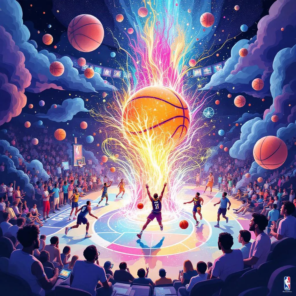 Reklama Kalshi wygenerowana przez AI podczas NBA Finals 2025
