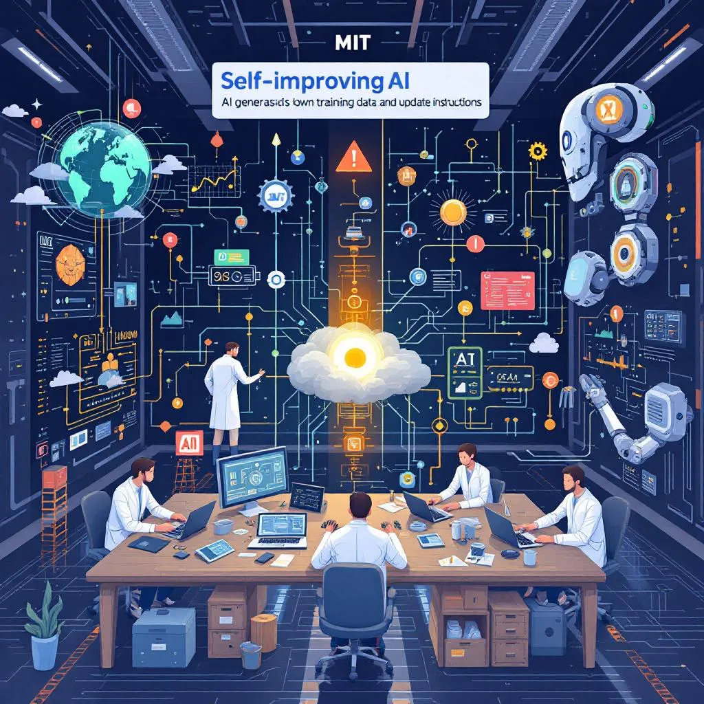 SEAL: samodoskonalące się modele AI z MIT