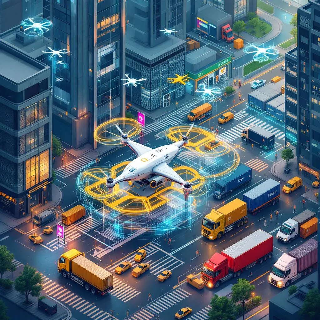 Gry komputerowe a rozwój dronów autonomicznych w transporcie 2025