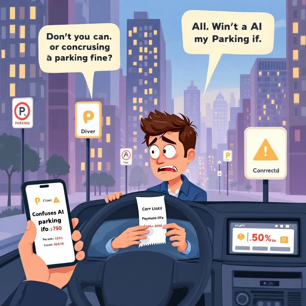 Problemy AI z danymi o strefach parkowania w miastach Polski