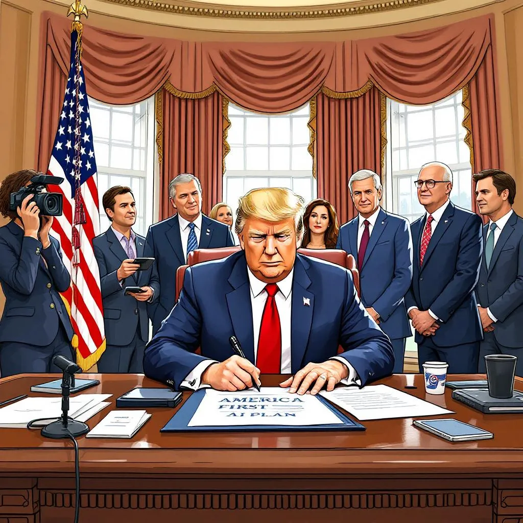 America First AI Plan zwiększa amerykańską rolę w rozwoju sztucznej inteligencji