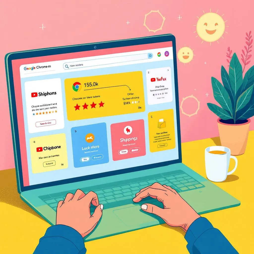 Google Chrome: AI analizuje opinie klientów w sklepach online