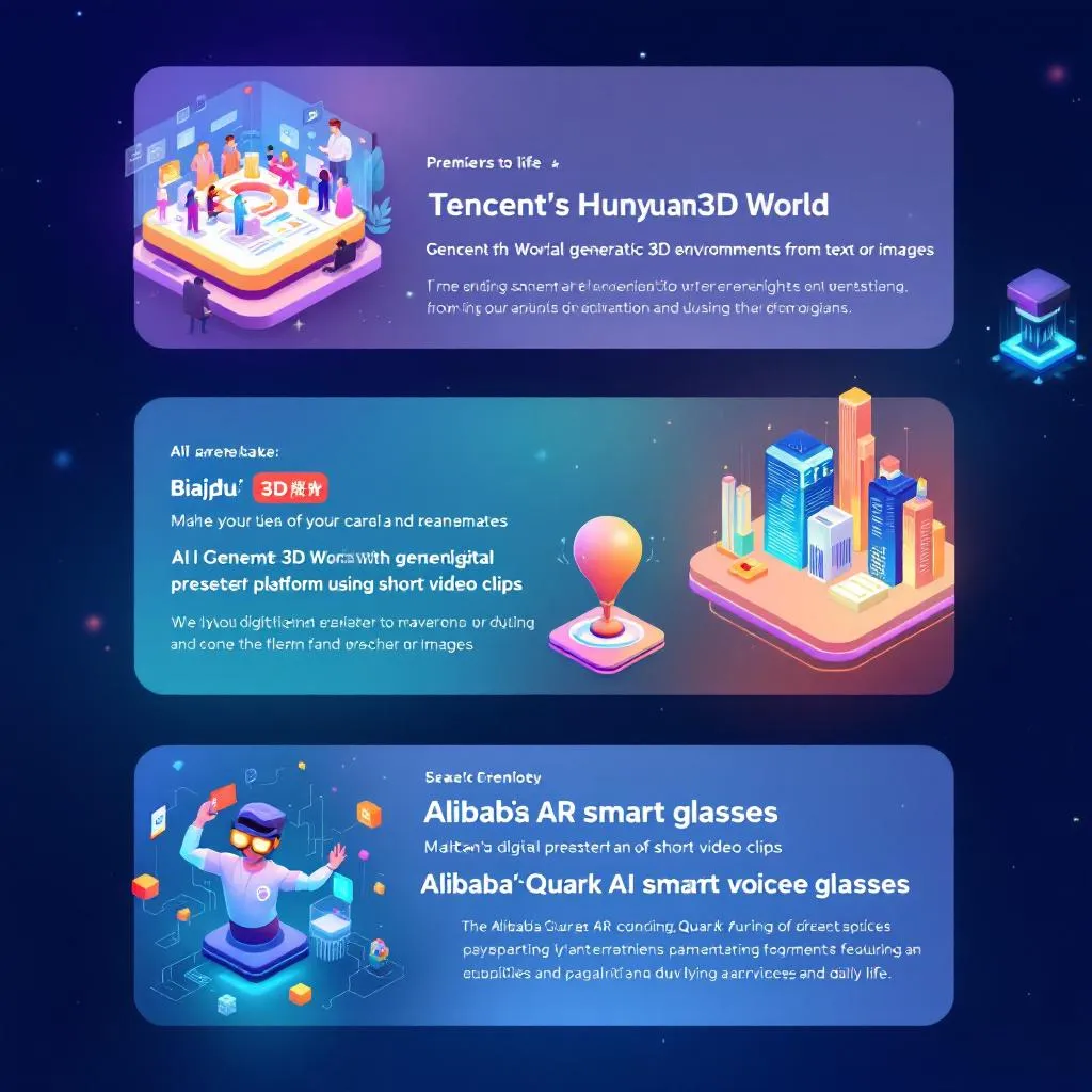 HunyuanWorld-1.0 i innowacje AR od Alibaba i Baidu