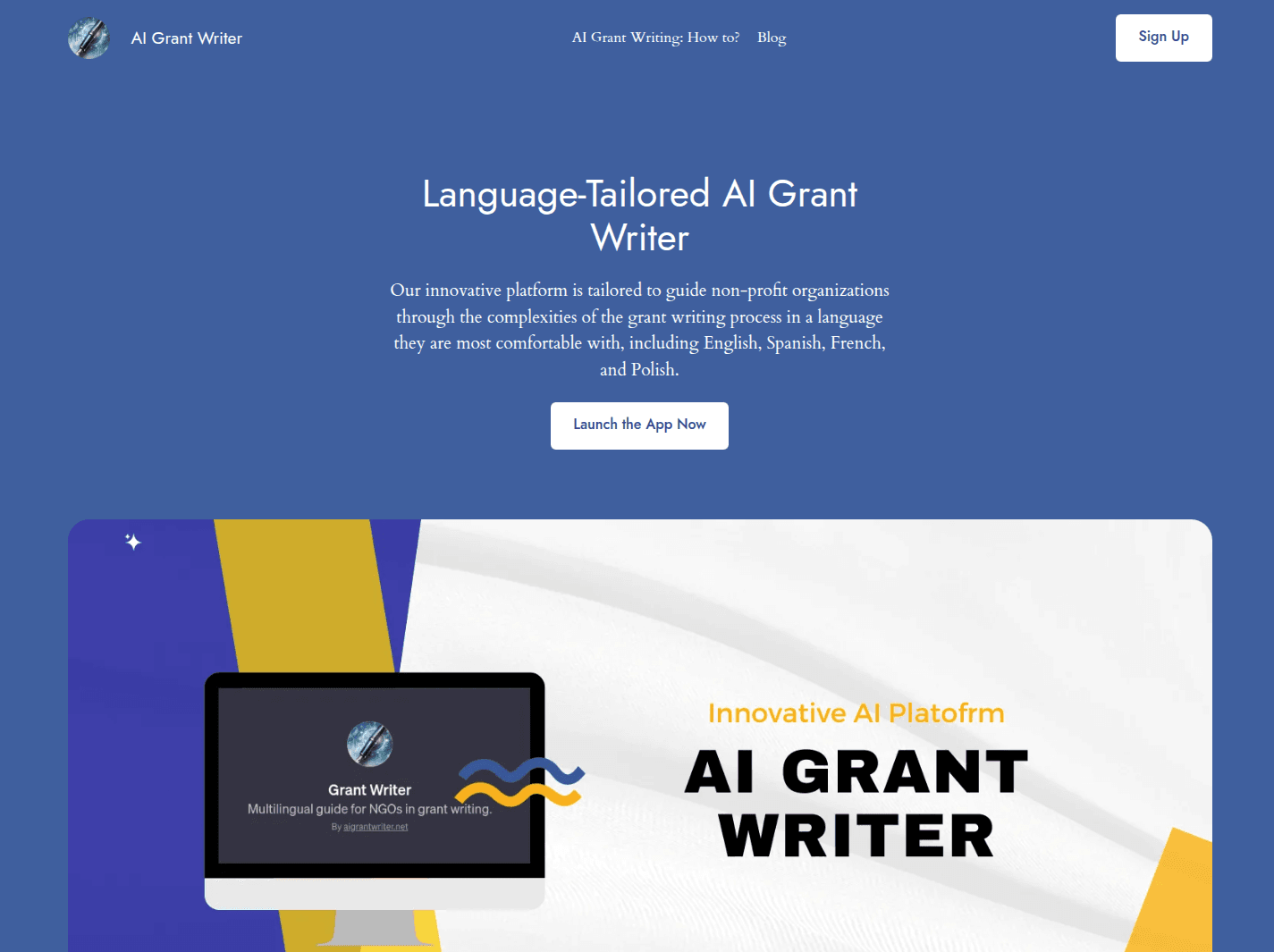 Reklama na blogach o sztucznej inteligencji.