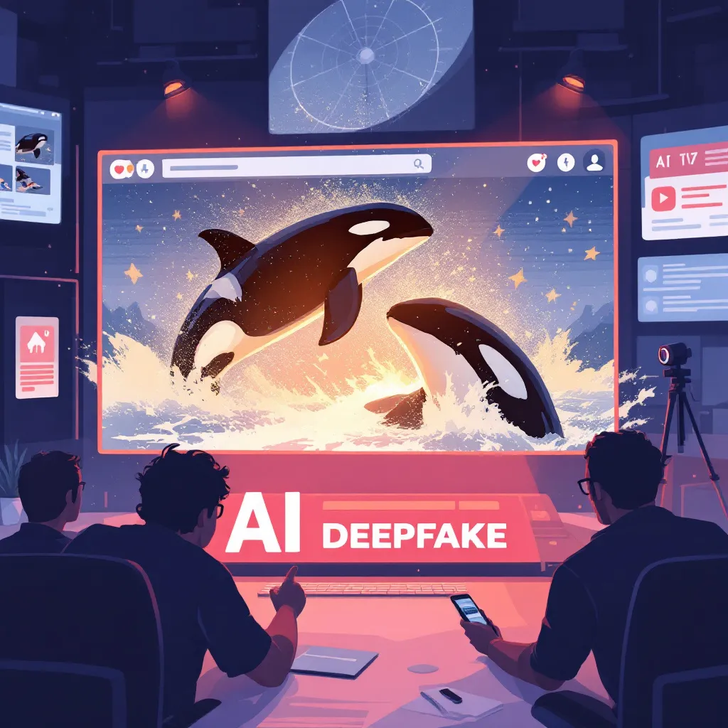 Deepfake i viralowe wideo z orką: manipulacja rzeczywistością