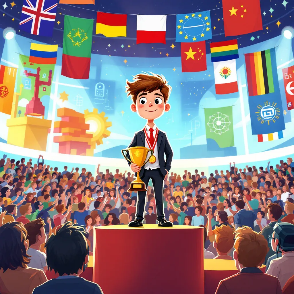 Krzysztof Rojek z Wrocławia zdobywa złoto na Olimpiadzie AI