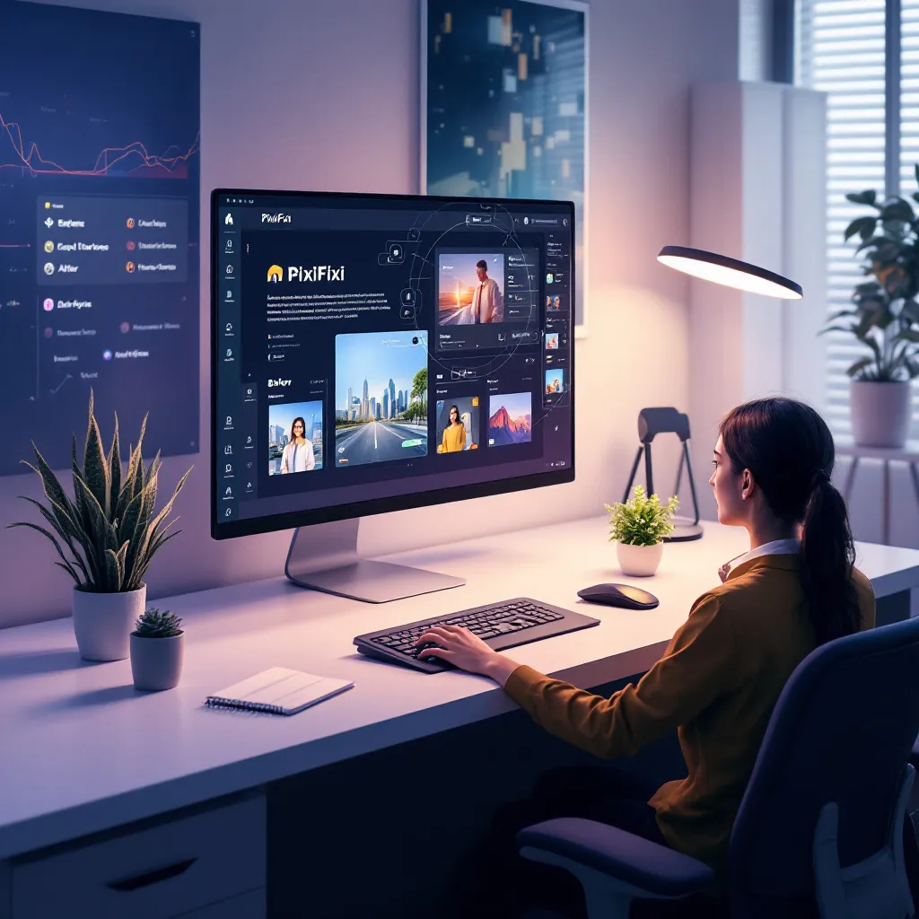 Zdjęcia biznesowe AI z PixiFixi