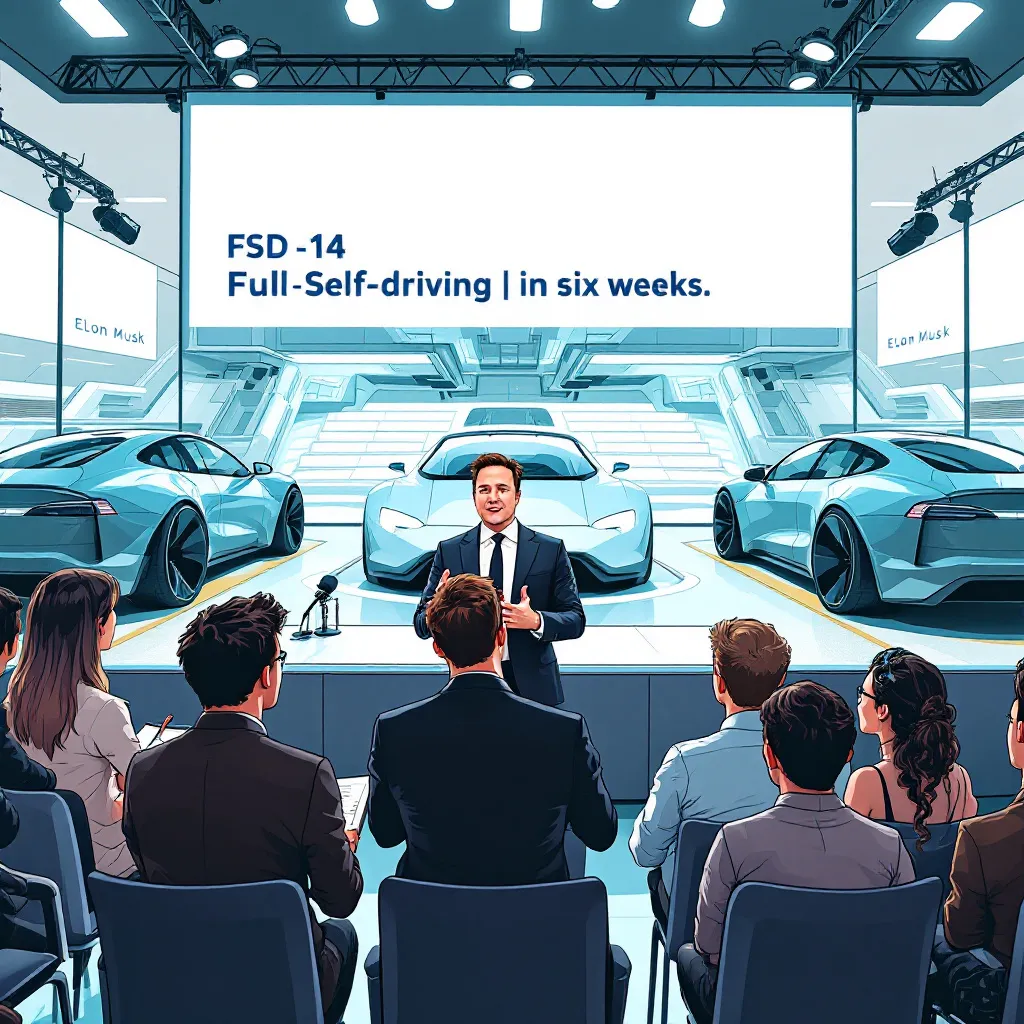 Tesla FSD v14: Dziesięciokrotny wzrost parametrów i nowe funkcje