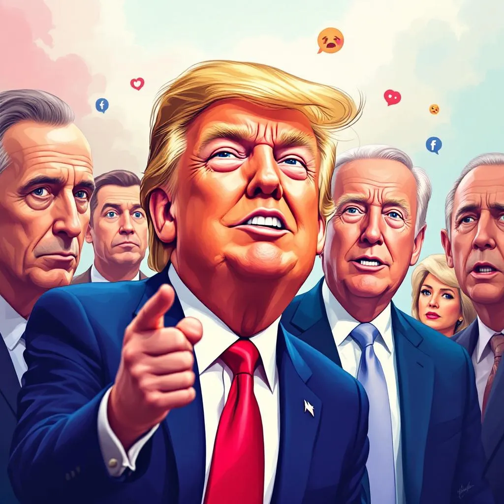 Donald Trump wykorzystuje AI dla kontrowersyjnych treści viralowych