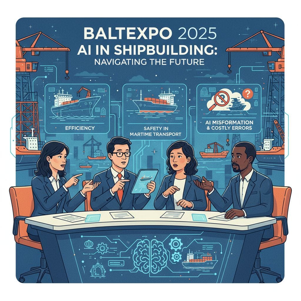 Sztuczna inteligencja a przyszłość przemysłu okrętowego: BALTEXPO 2025