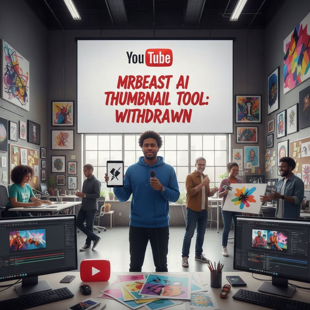 MrBeast rezygnuje z AI Thumbnail Tool po kontrowersjach twórców