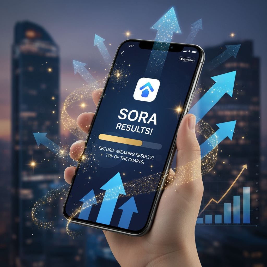 Sora od OpenAI: szybki wzrost i globalna ekspansja aplikacji AI