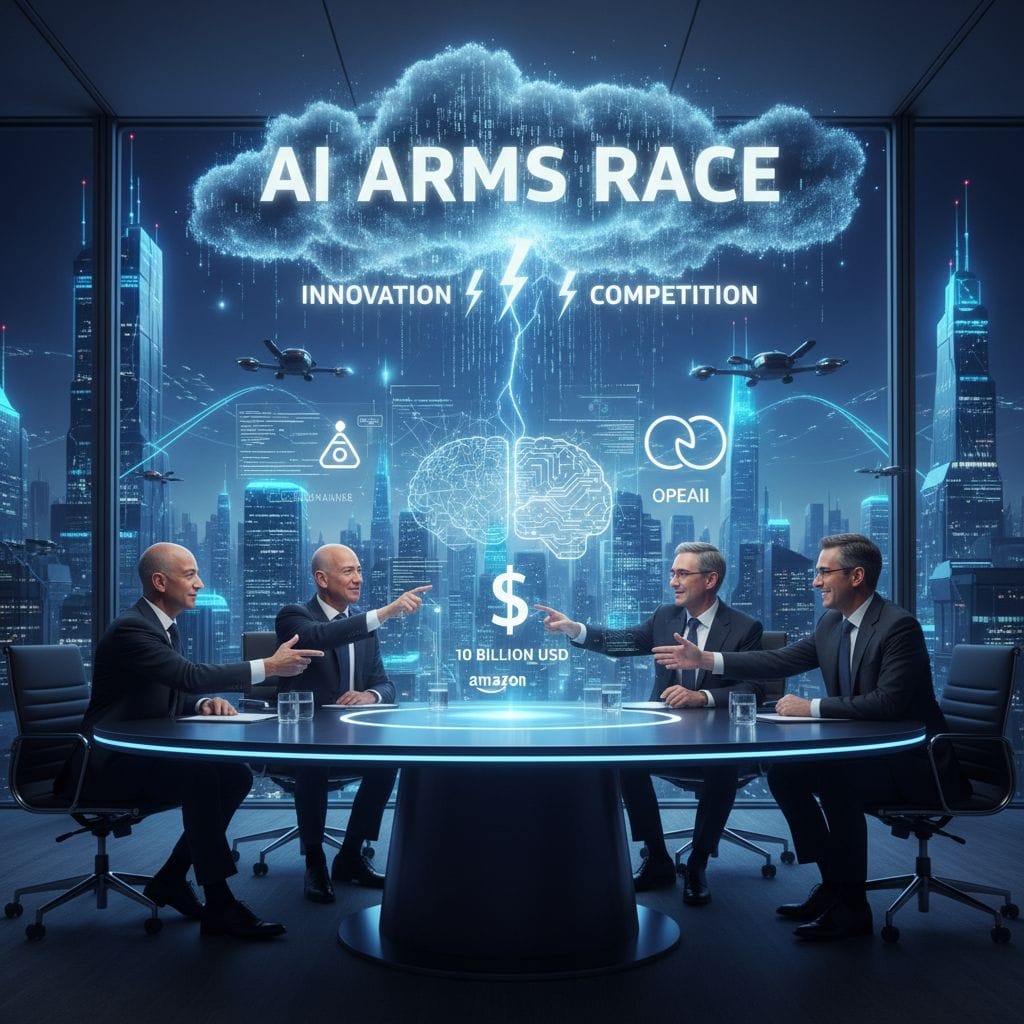 OpenAI i Amazon blisko umowy o wartości 10 mld USD w zakresie AI