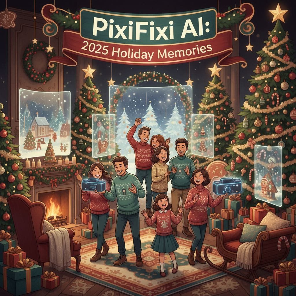 PixiFixi AI: Stwórz magiczne świąteczne zdjęcia w kilka chwil