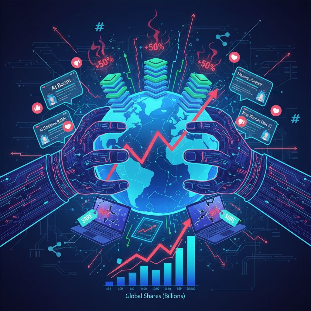 Problemy rynku pamięci RAM: rosnące ceny i wpływ AI