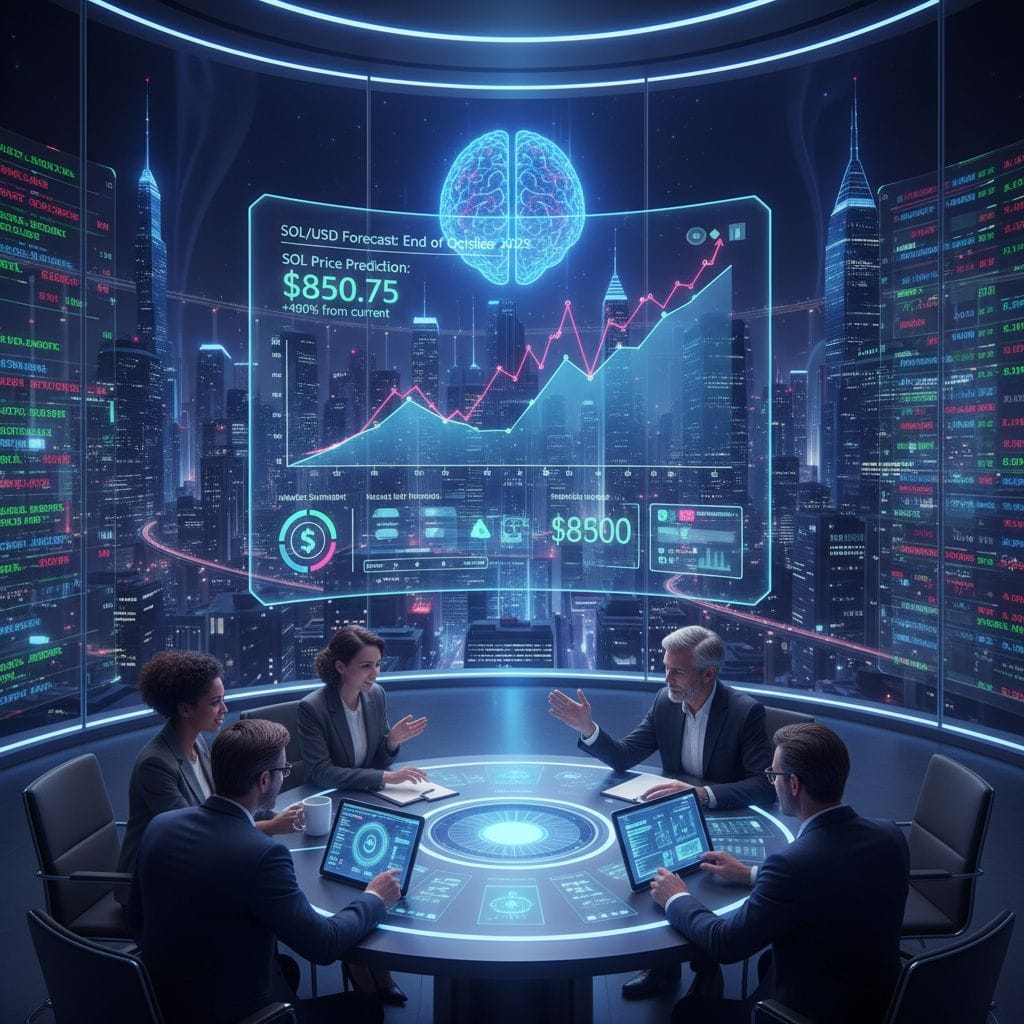 Prognozy cen Solana (SOL) na 2025 rok według modeli AI