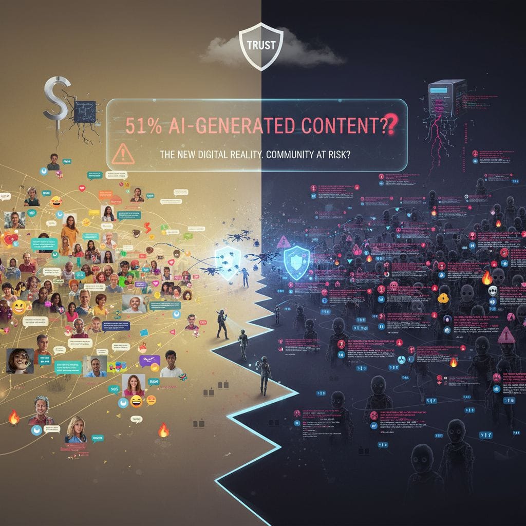 Content generowany przez AI: zmiany w treściach online do 2026