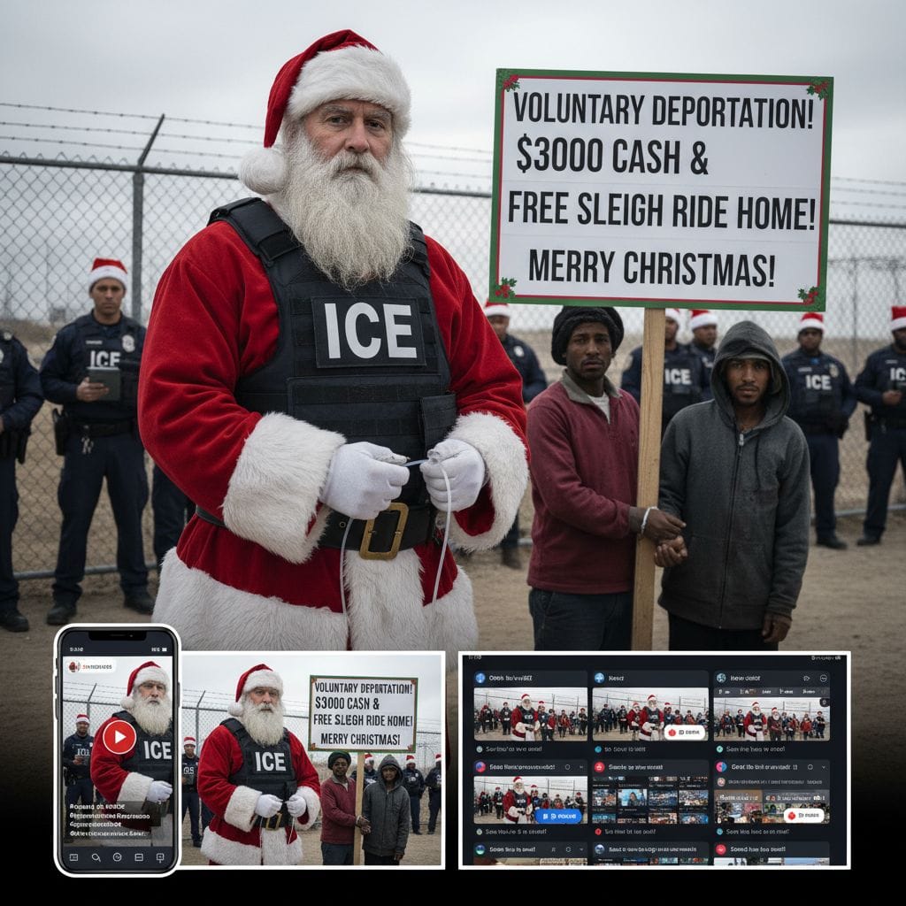 Film DHS z AI Świętym Mikołajem: etyka i kontrowersje w polityce