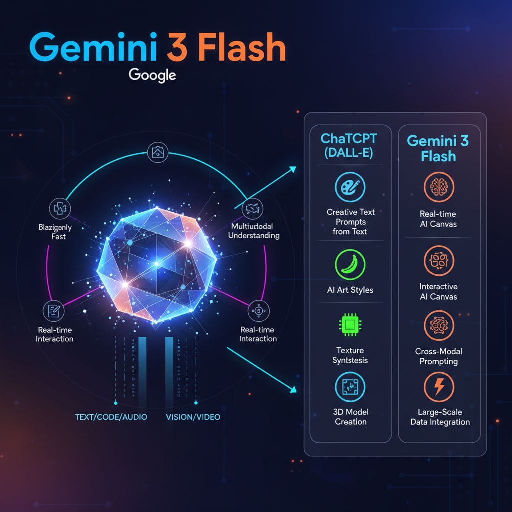 Gemini 3 Flash: szybkie i ekonomiczne przetwarzanie danych AI