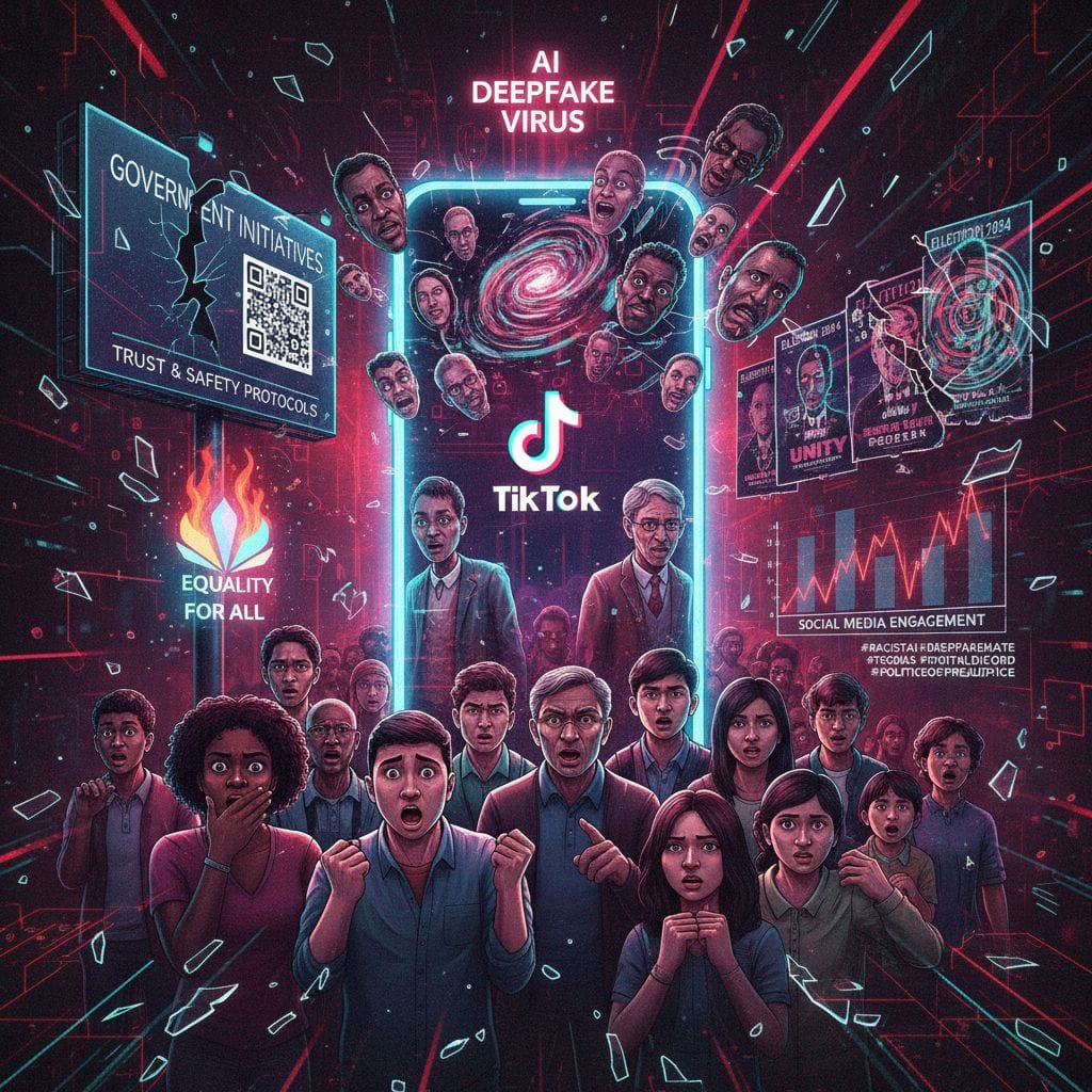 Nowe przepisy TikToka dotyczące deepfake’ów i sztucznej inteligencji