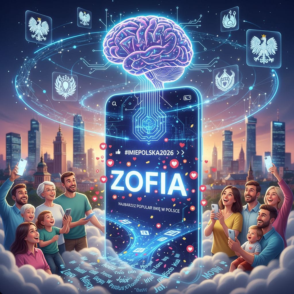 Prognozy AI: najpopularniejsze imiona w Polsce na 2026 rok