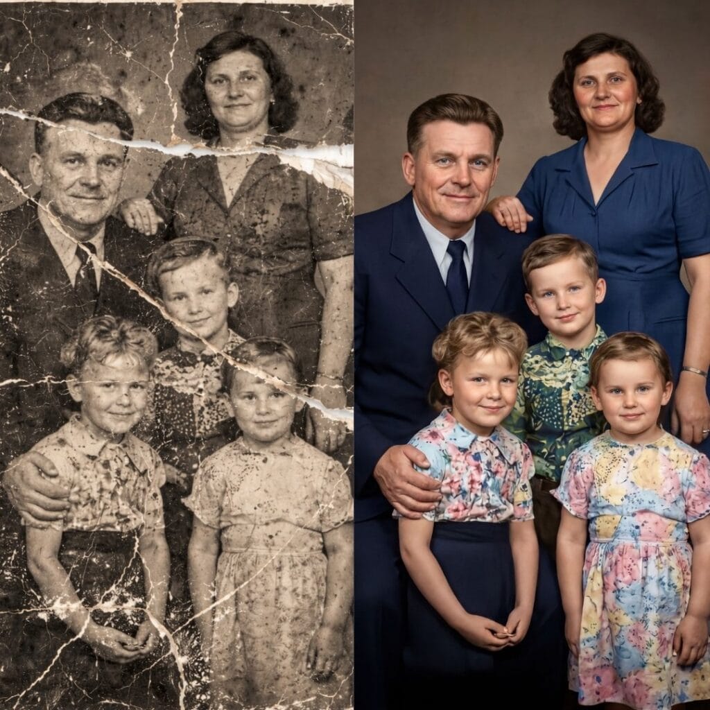 Dlaczego stare zdjęcia rodzinne są szczególnym przypadkiem