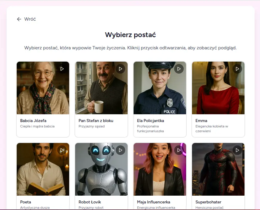 Wideo życzenia AI: Lovelio wprowadza automatyczne generowanie filmów z życzeniami