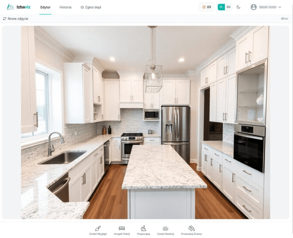 Izbaviz - program do projektowania i wizualizacji wnętrz AI